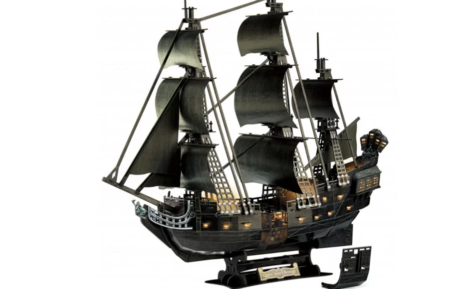 3D Puzzle Black Pearl LED Edition - Image 2