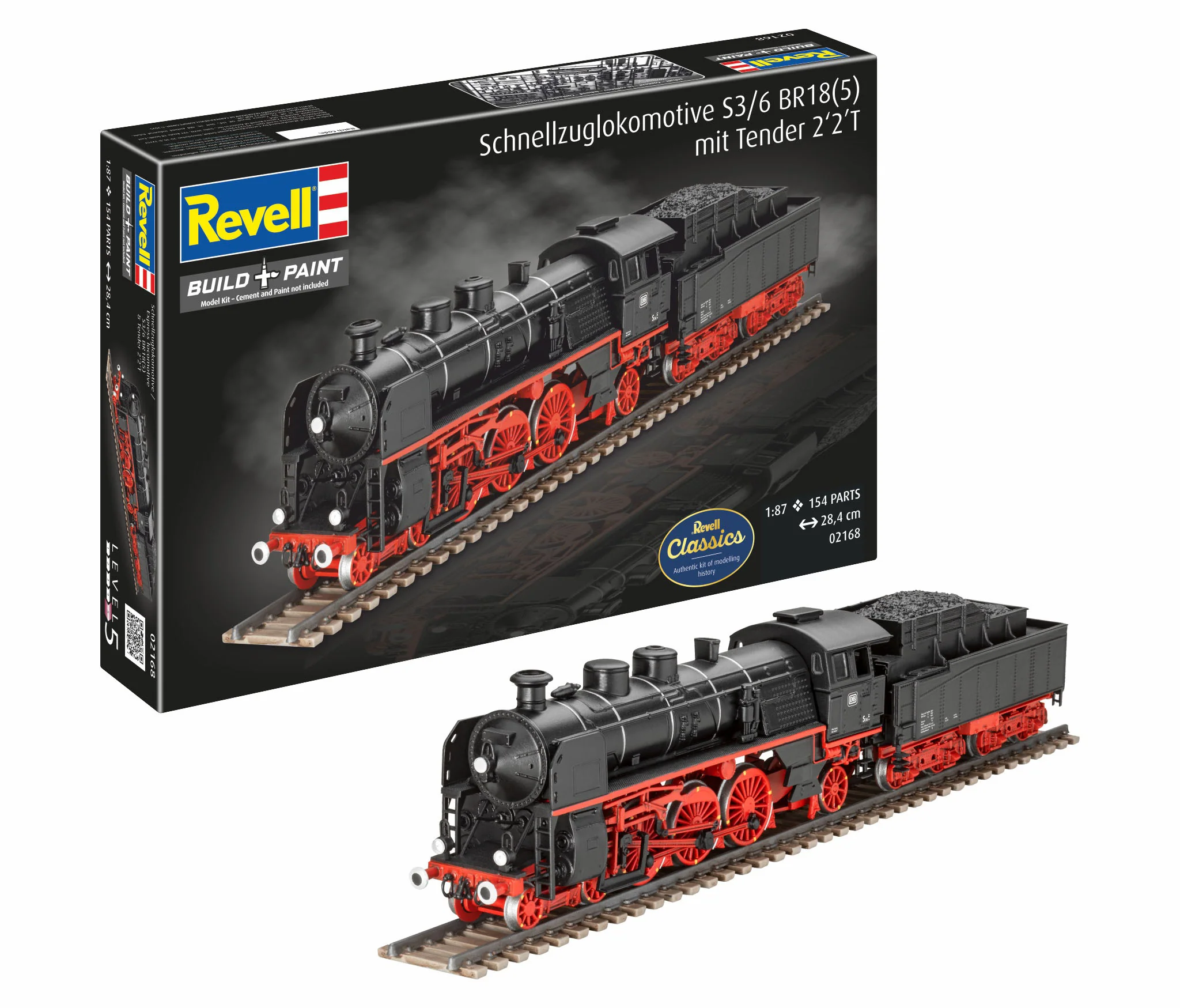 Express locomotive S3/6 BR18(5) with Tender 2‘2’T