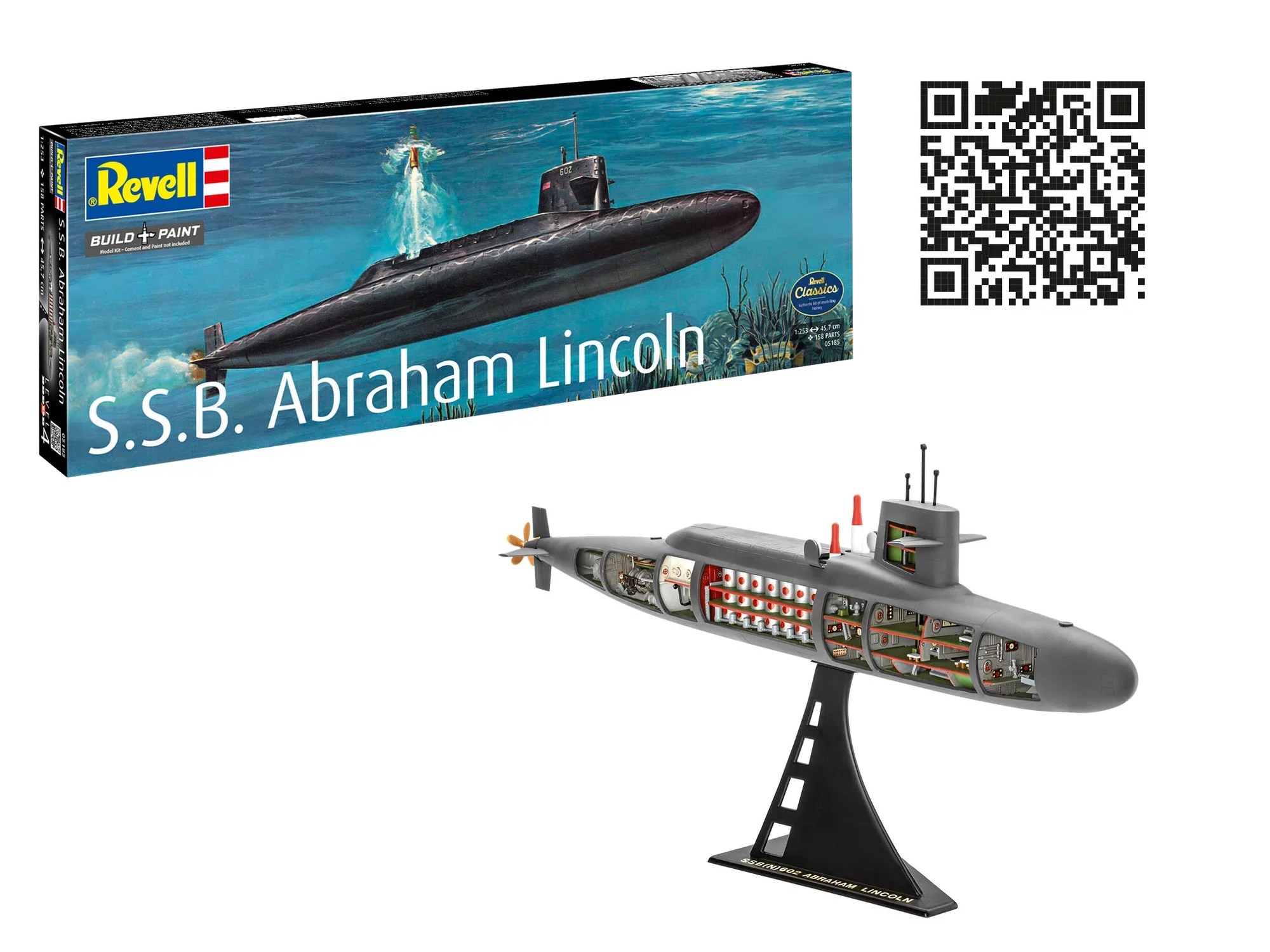 S.S.B. Abraham Lincoln with Interior - Image 16