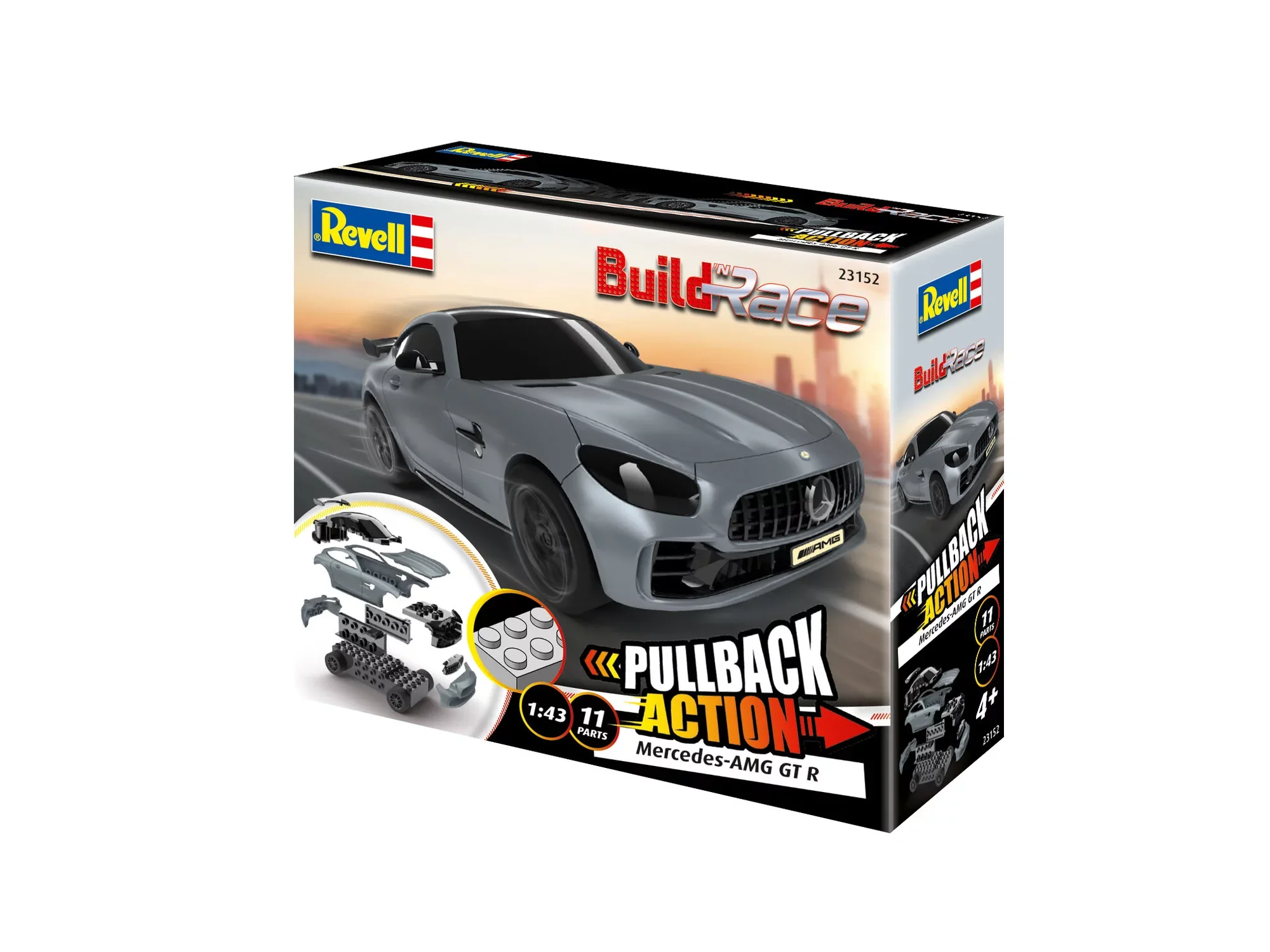 Build 'n Race Mercedes-AMG GT R, Grey - Image 8