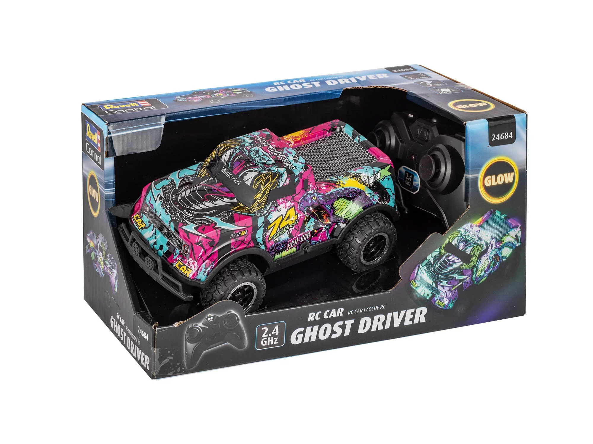 RC Car Ghost Driver, purple - Image 3