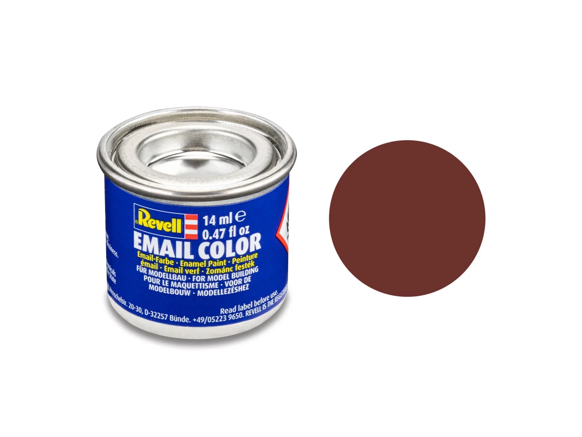 Matt "Reddish Brown" (RAL 3009) Email Color - 14ml