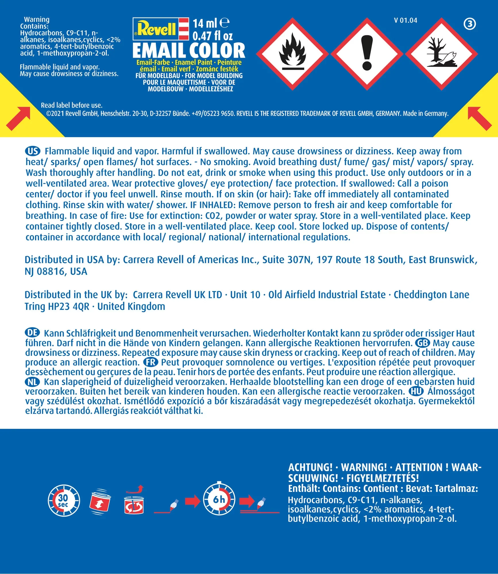 "Clear Red" Email Color Enamel - 14ml - Image 2