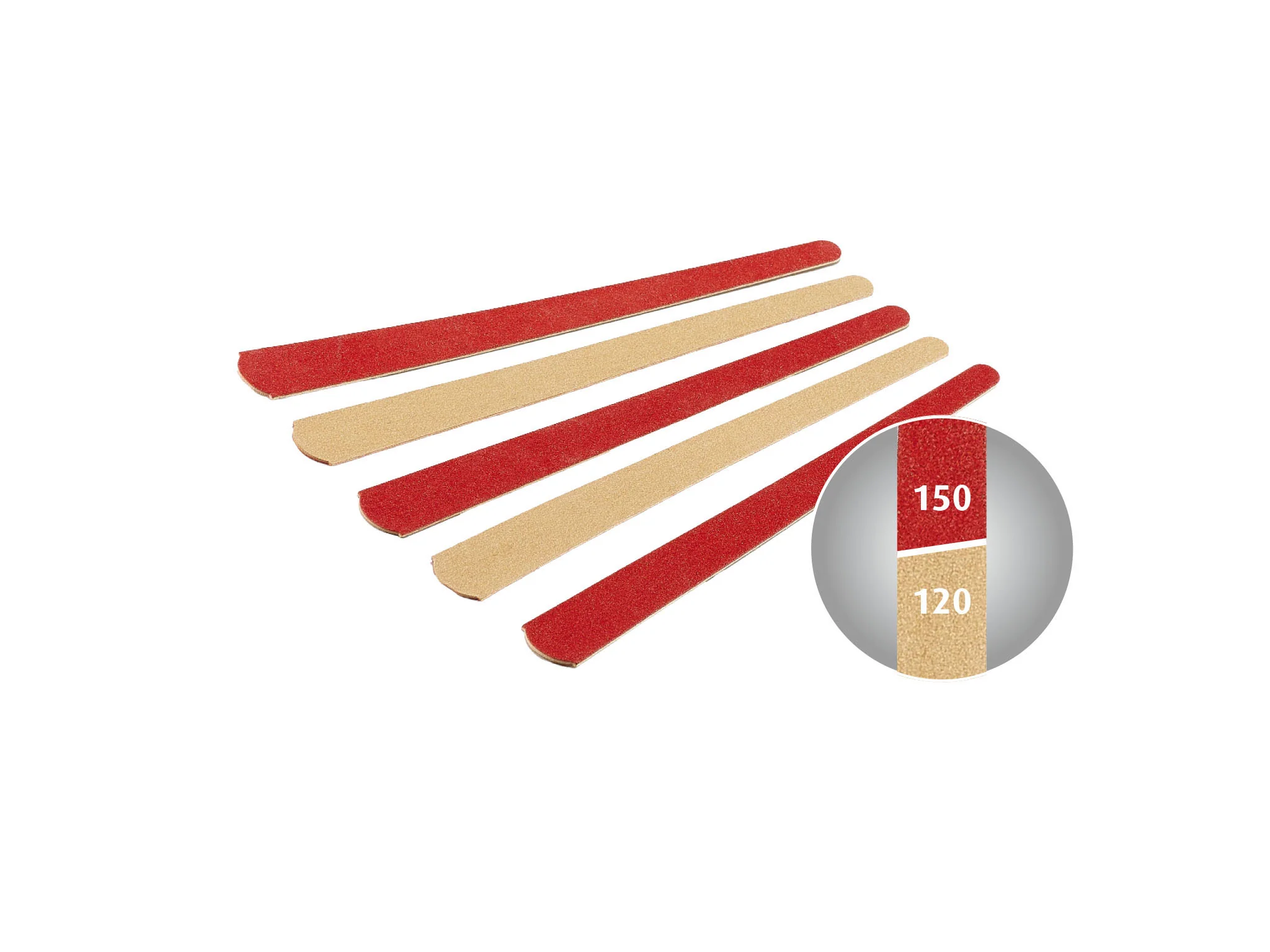 Revell 2-Sided Sanding Stick - 150&120 Grit (5pcs) - Image 2