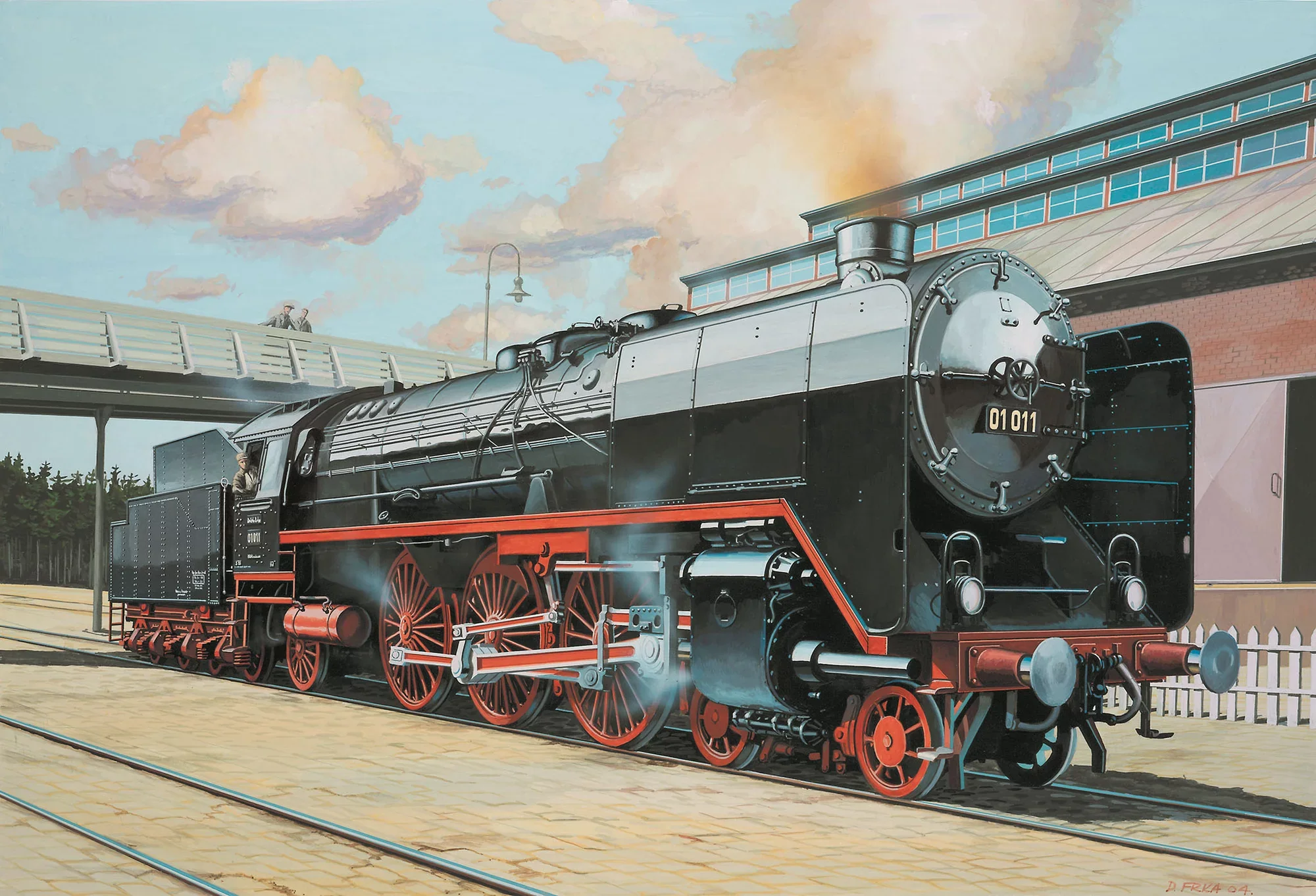 Model Set Express Locomotive BR01&Tender 2'2' T32 - Image 5
