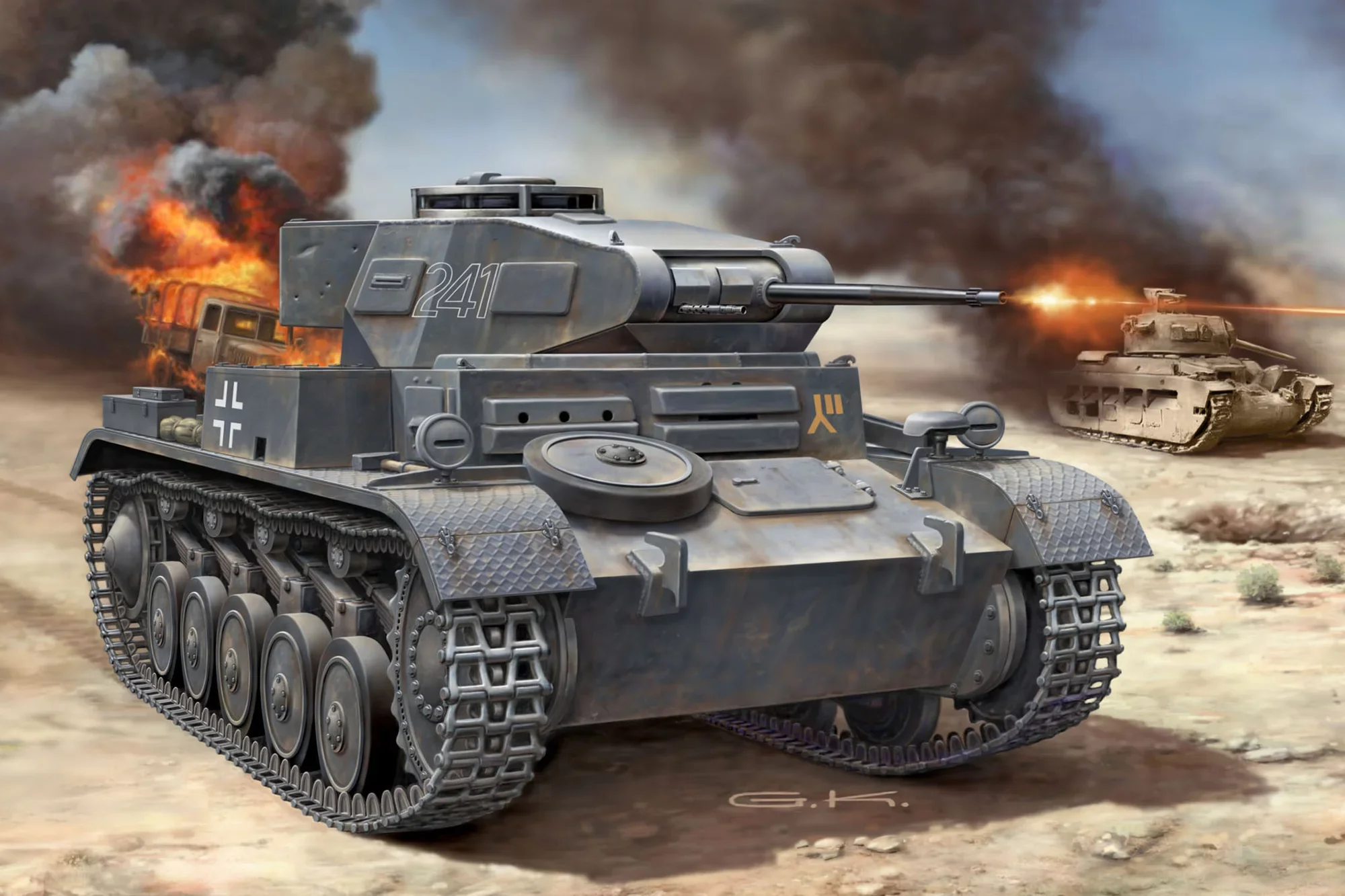 Model Set PzKpfw II Ausf. F - Image 6