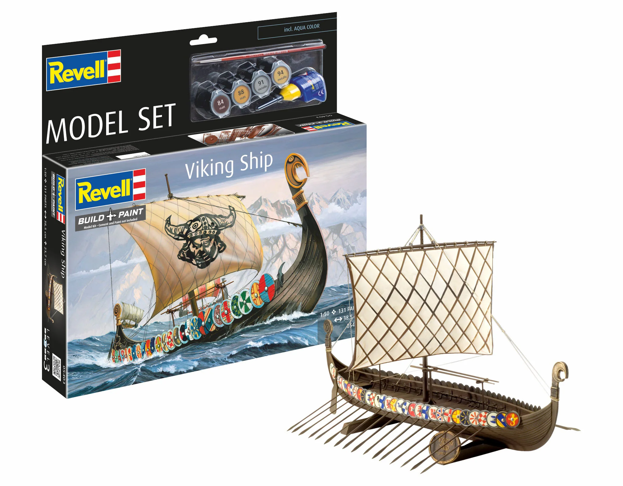 Model Set Viking Ship