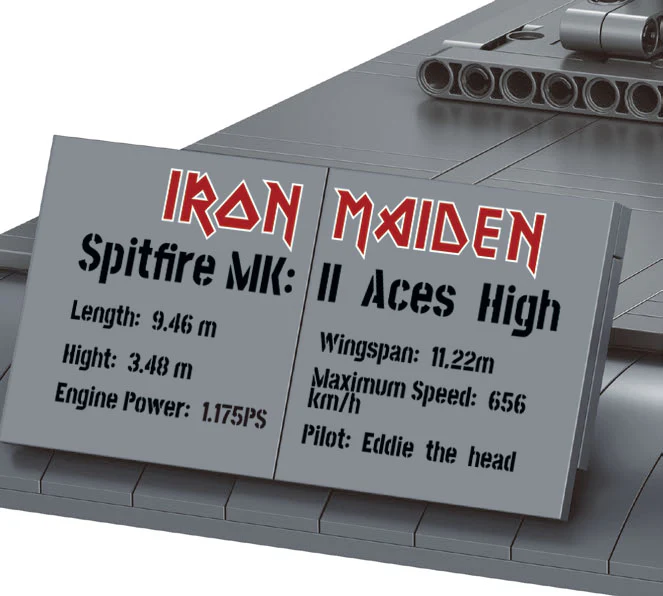 Iron Maiden Spitfire MK.II Aces High - Brick System - Image 12