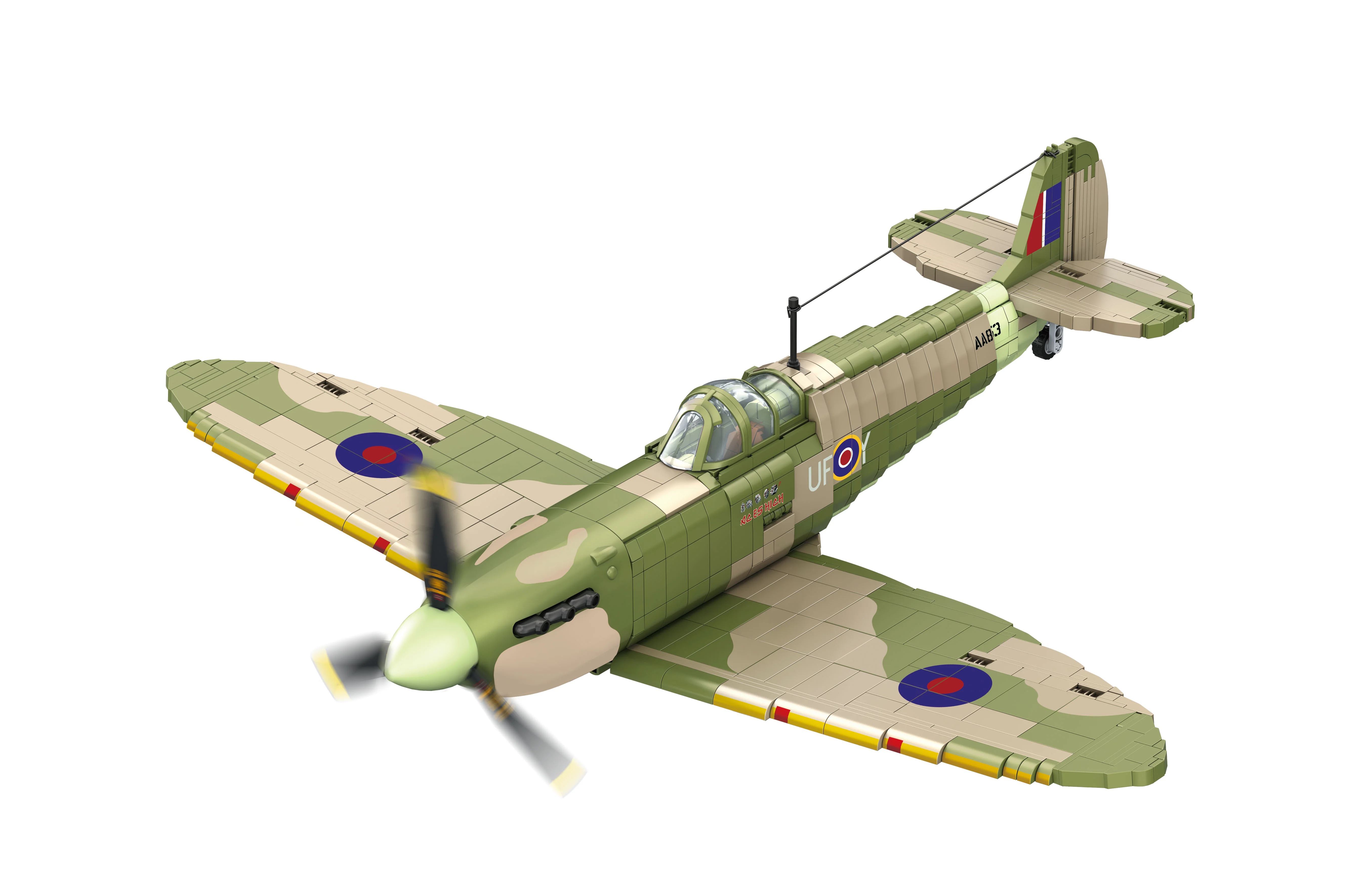 Iron Maiden Spitfire MK.II Aces High - Brick System - Image 3
