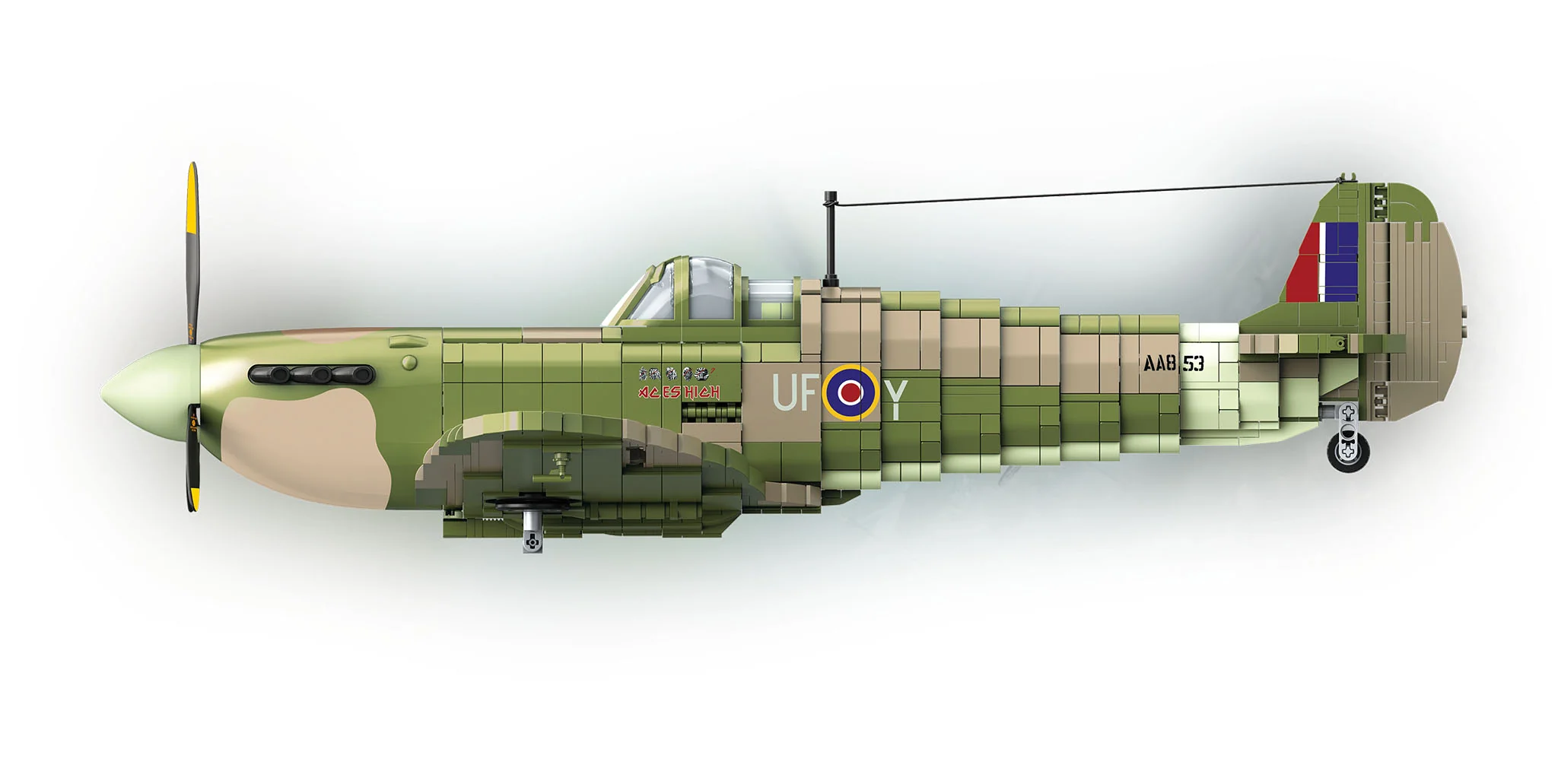 Iron Maiden Spitfire MK.II Aces High - Brick System - Image 5