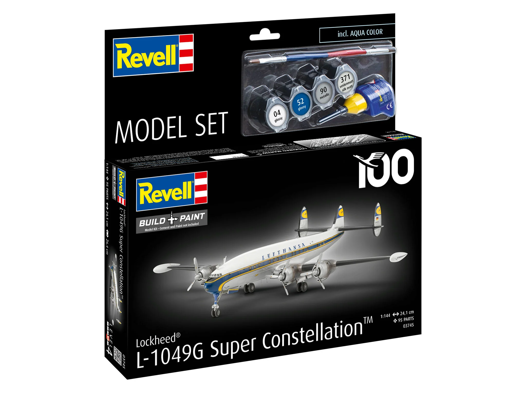 Model Set Lockheed L.1049G Super Constellation Lufthansa - Image 12