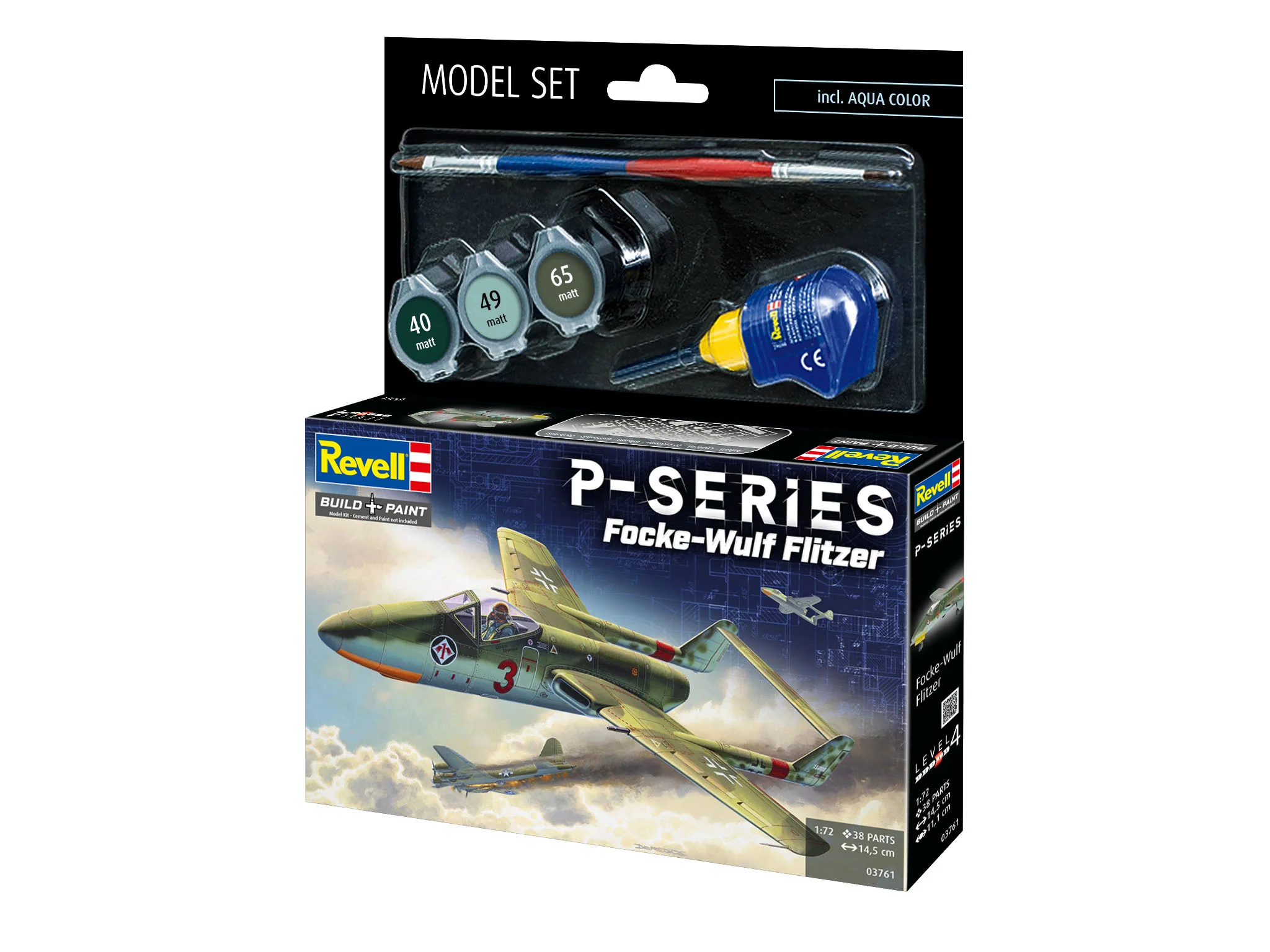 Model Set Focke-Wulf TL Jäger "Flitzer"- P-Series - Image 4