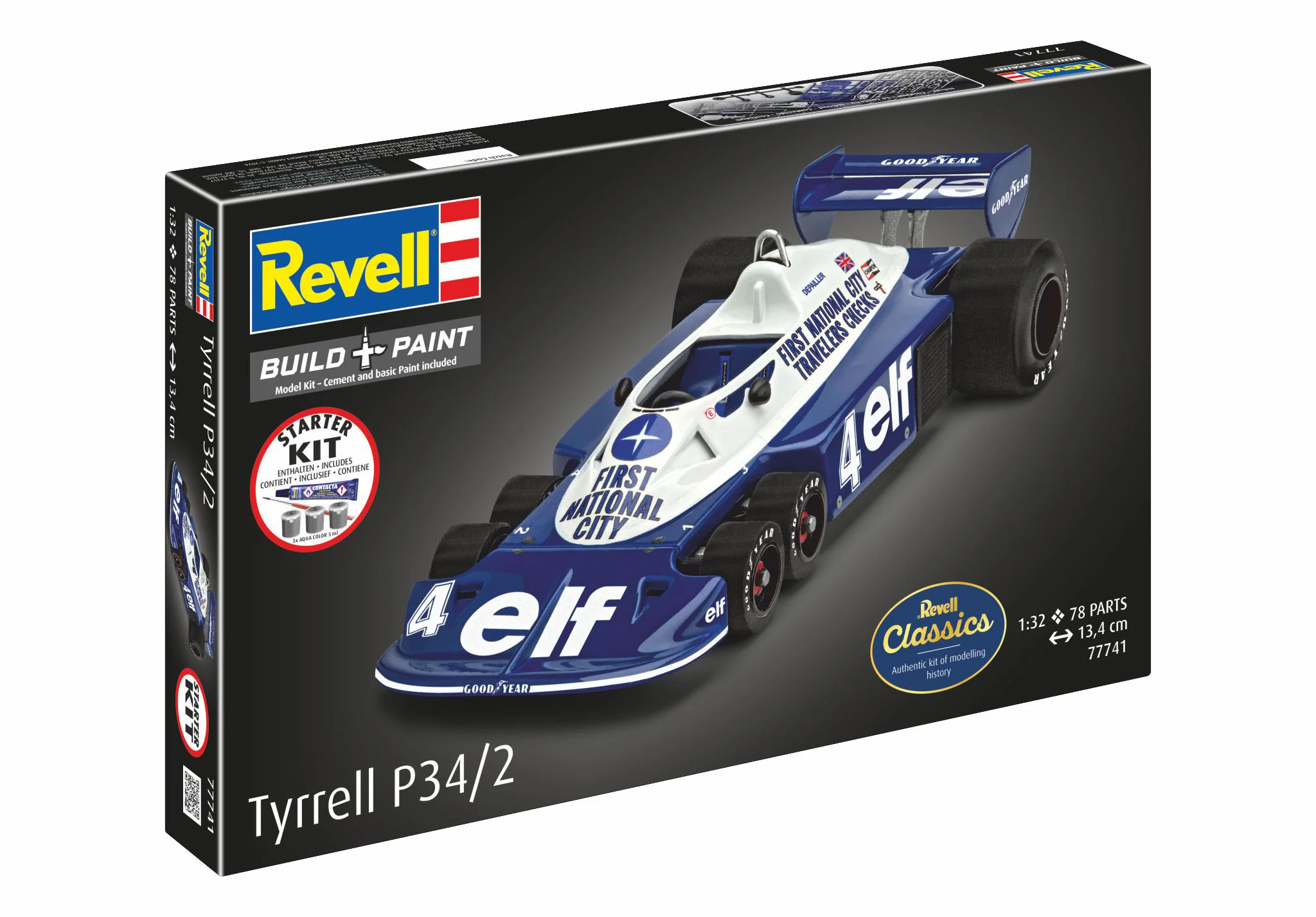 Starter Kit Tyrrell P34/2 6-Wheeler - Image 2